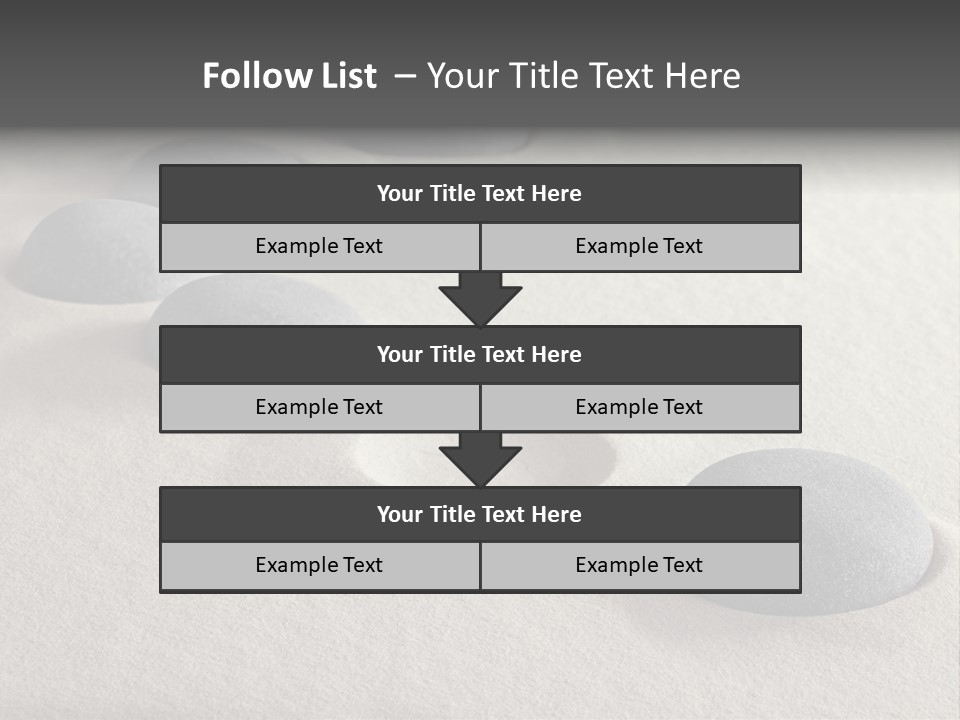 Sand Concept Business PowerPoint Template