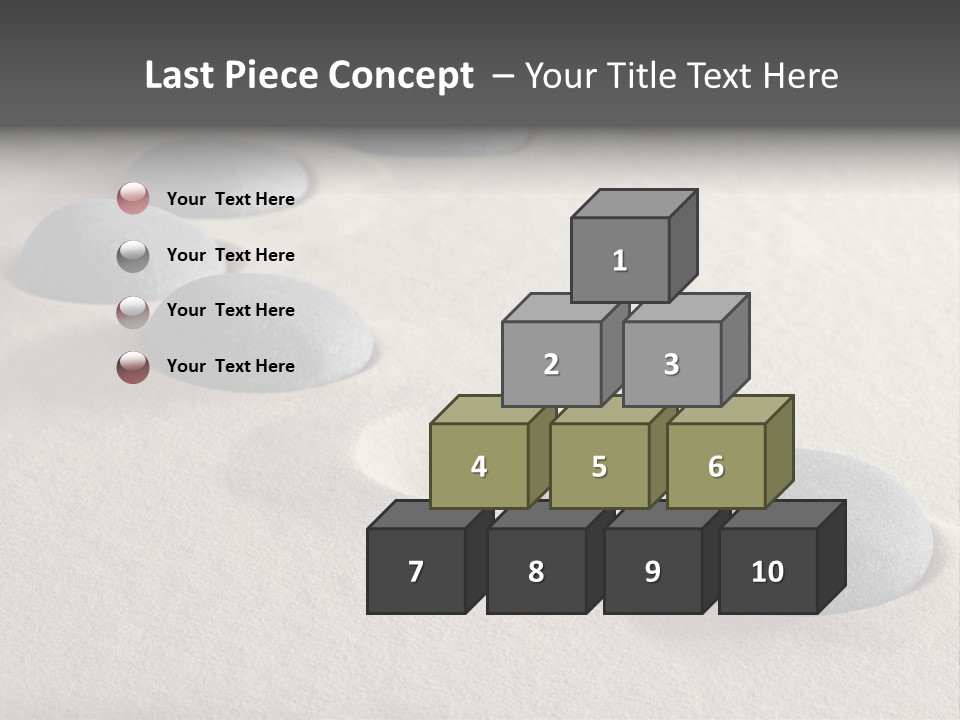 Sand Concept Business PowerPoint Template