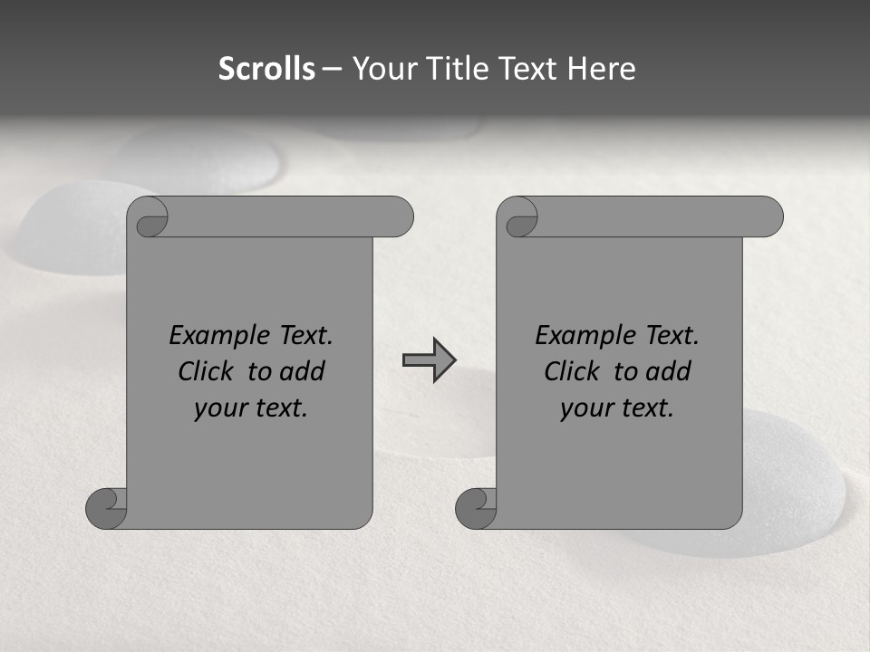 Sand Concept Business PowerPoint Template