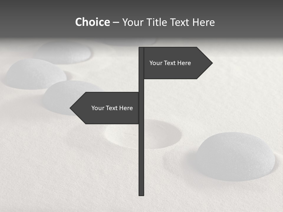 Sand Concept Business PowerPoint Template