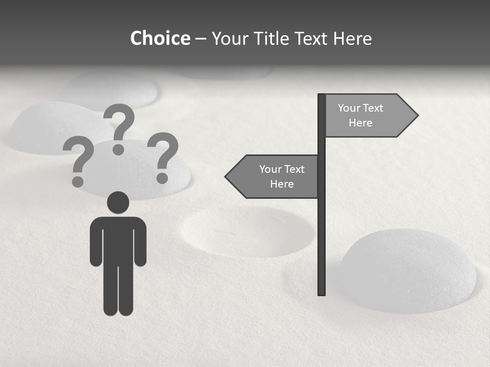 Sand Concept Business PowerPoint Template