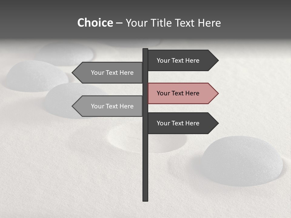Sand Concept Business PowerPoint Template
