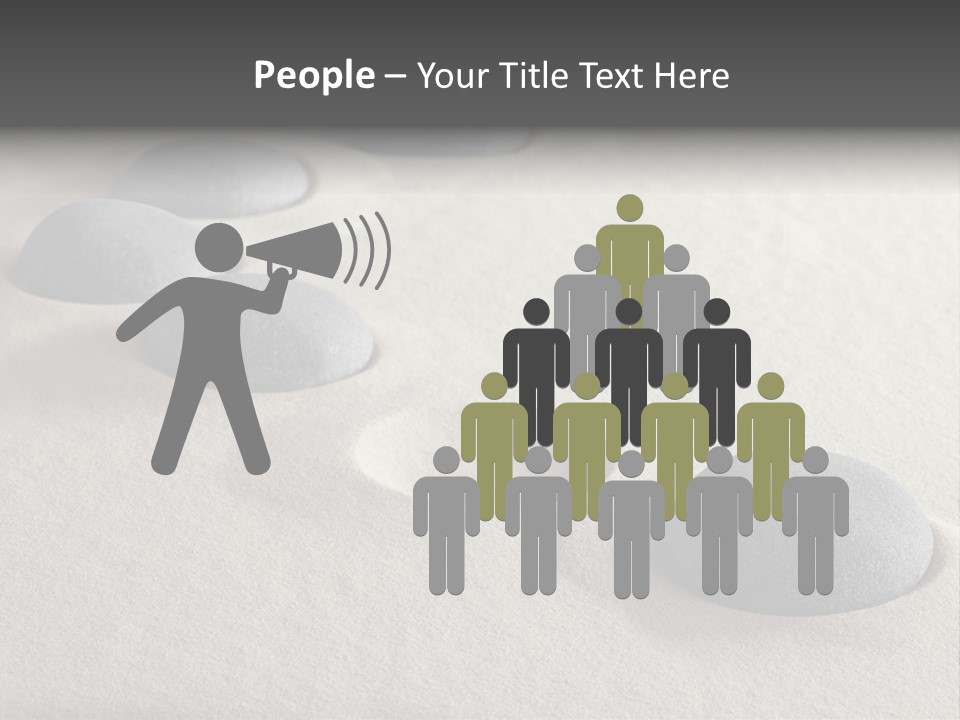 Sand Concept Business PowerPoint Template