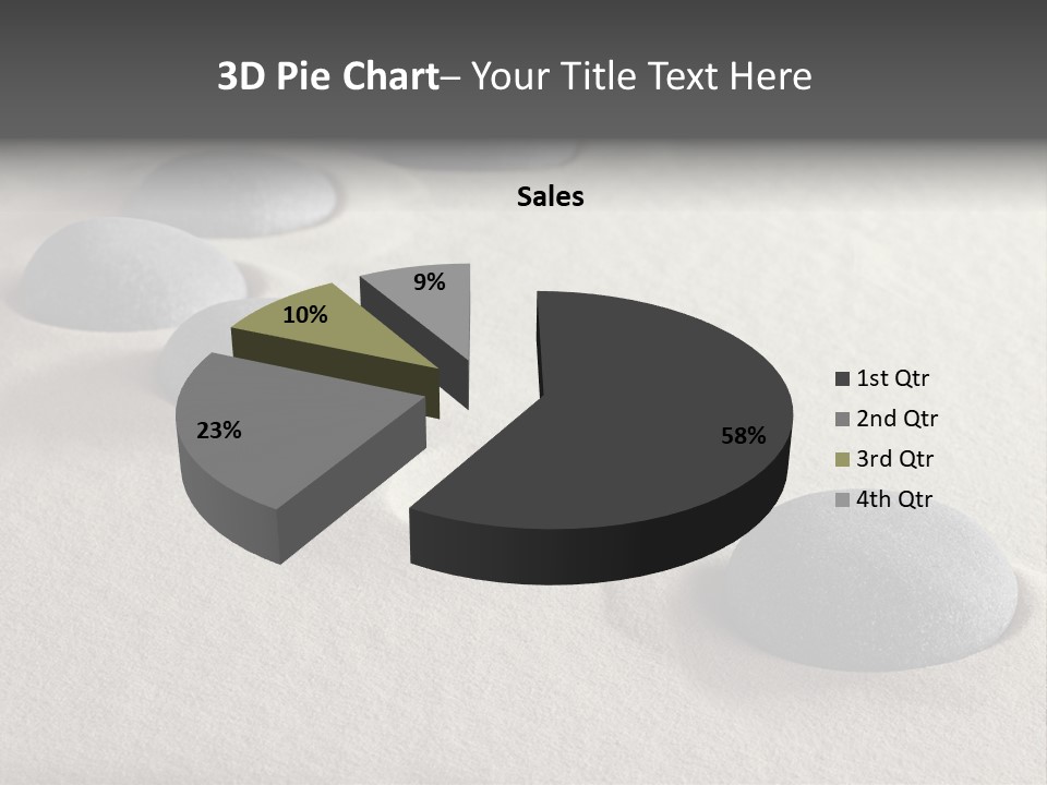 Sand Concept Business PowerPoint Template