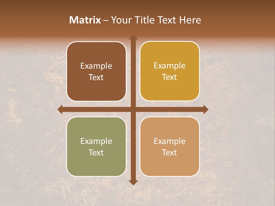 Dirty Rough Empty PowerPoint Template