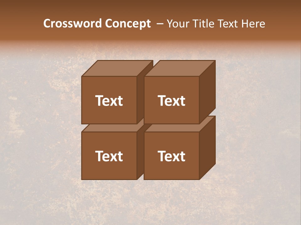 Dirty Rough Empty PowerPoint Template