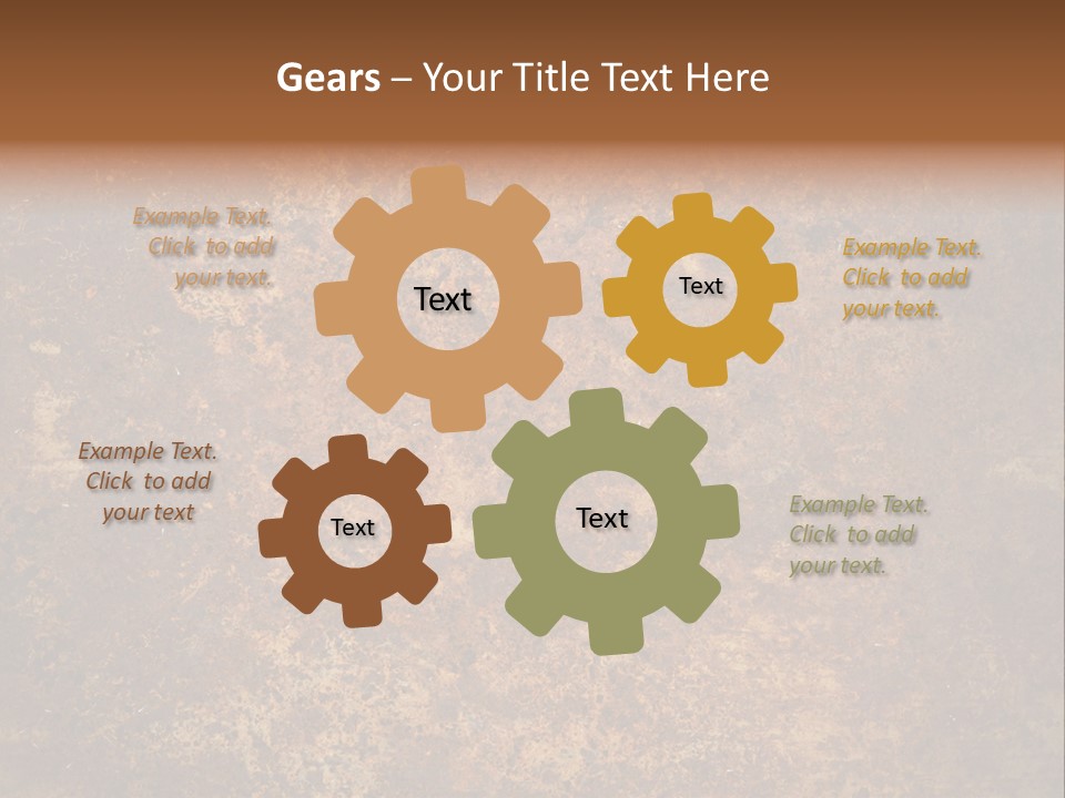 Dirty Rough Empty PowerPoint Template