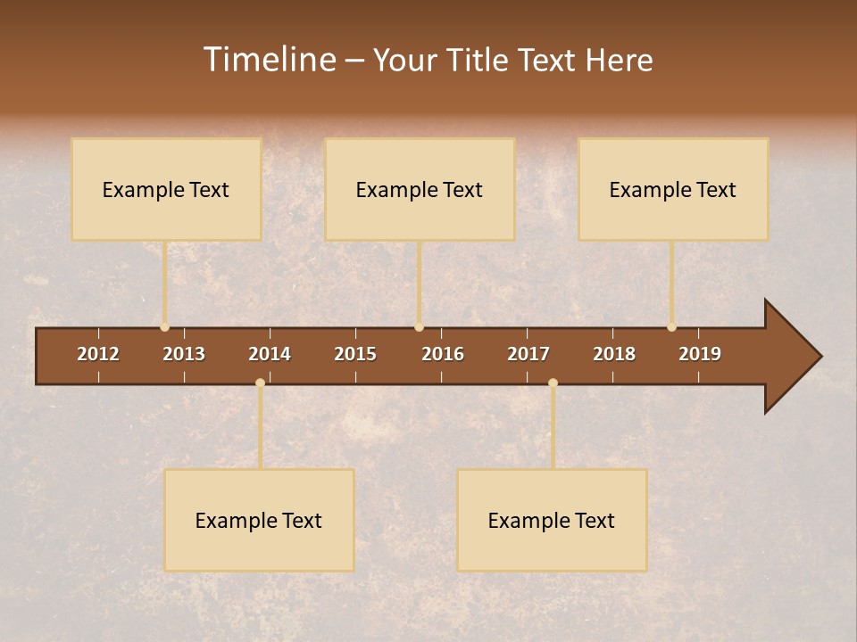 Dirty Rough Empty PowerPoint Template