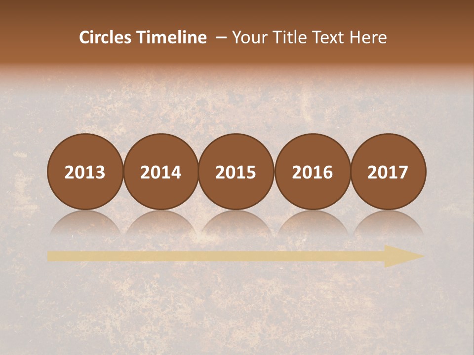 Dirty Rough Empty PowerPoint Template