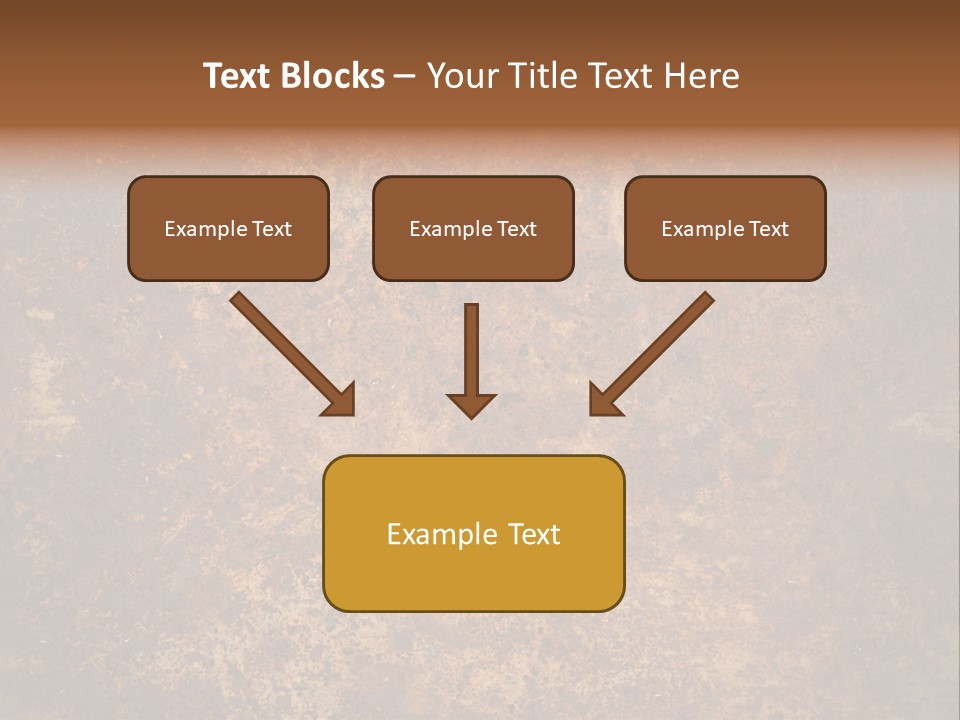 Dirty Rough Empty PowerPoint Template