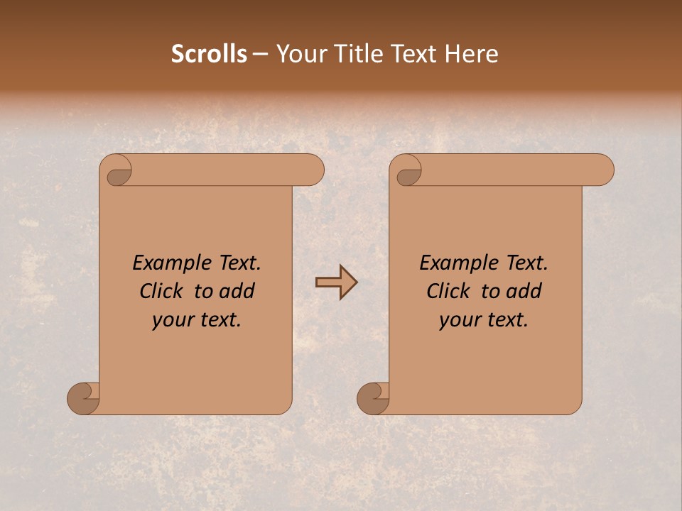 Dirty Rough Empty PowerPoint Template