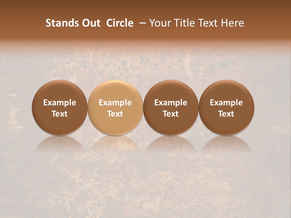 Dirty Rough Empty PowerPoint Template