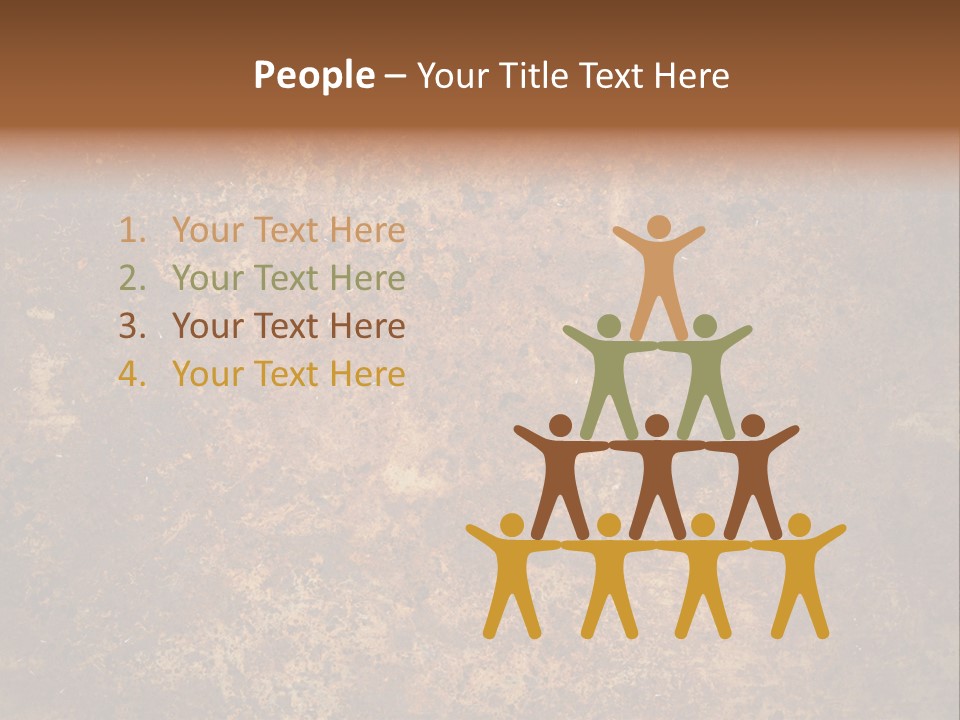 Dirty Rough Empty PowerPoint Template