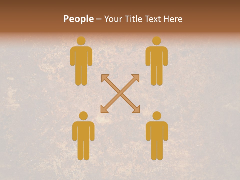 Dirty Rough Empty PowerPoint Template