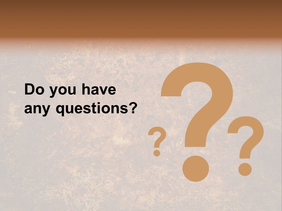 Dirty Rough Empty PowerPoint Template