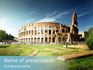 Arc Italy Famous PowerPoint Template