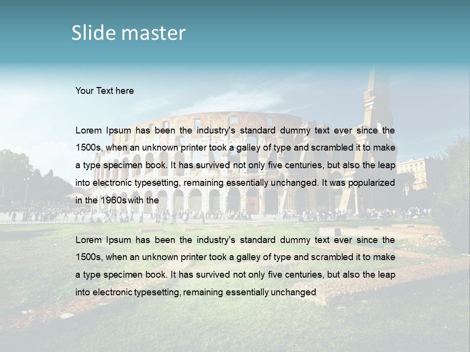 Arc Italy Famous PowerPoint Template