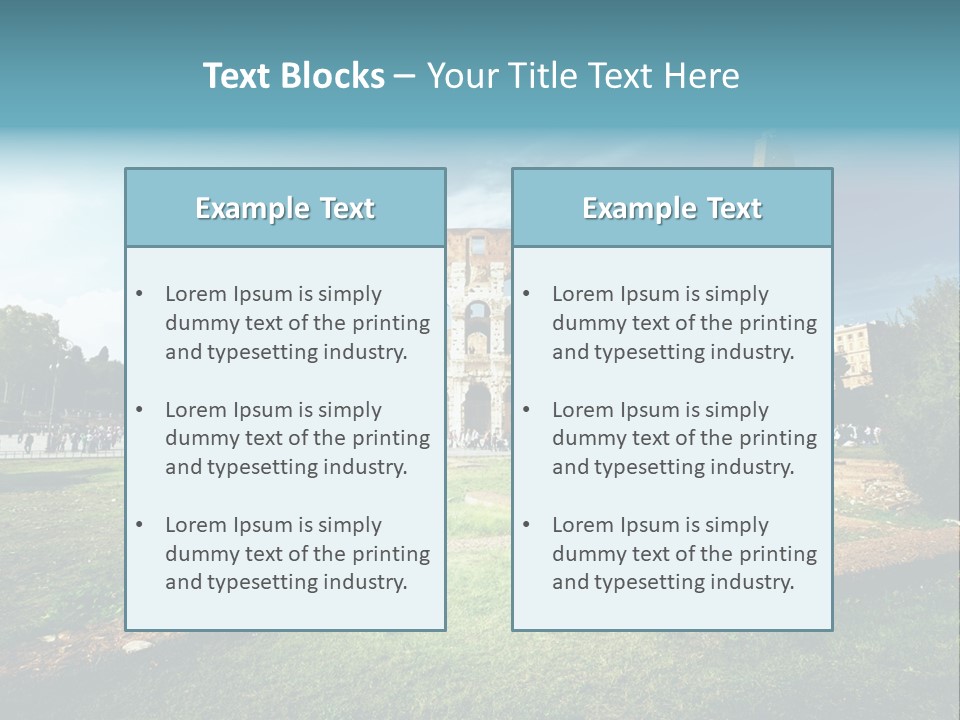 Arc Italy Famous PowerPoint Template