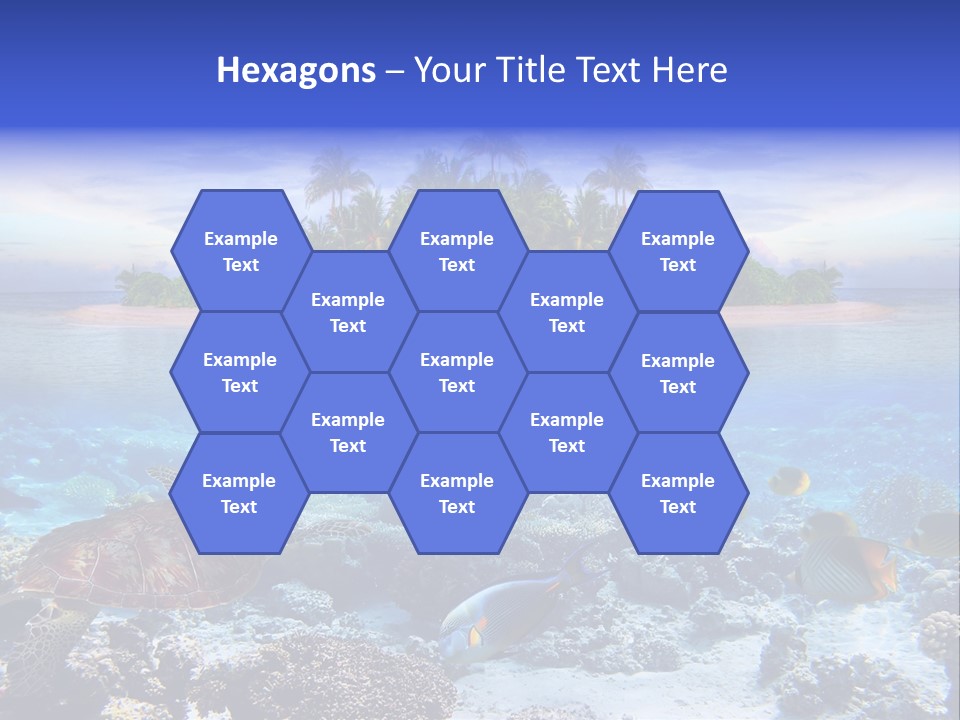 Travel Maldives Coastline PowerPoint Template