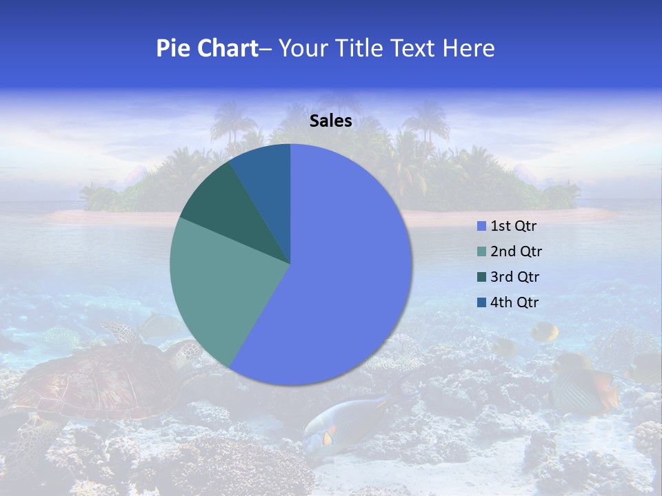 Travel Maldives Coastline PowerPoint Template