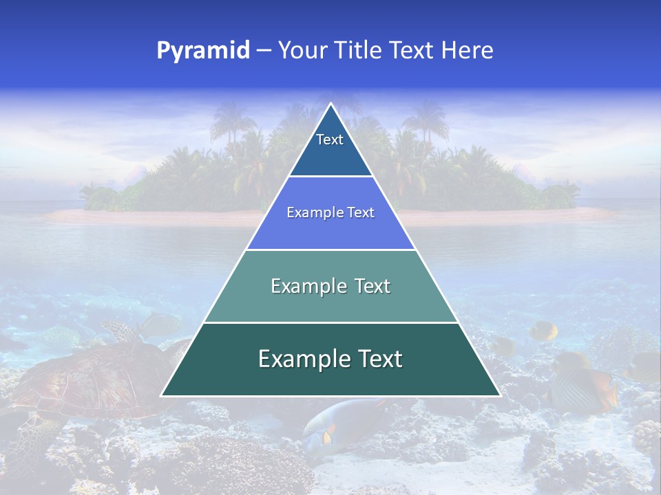 Travel Maldives Coastline PowerPoint Template