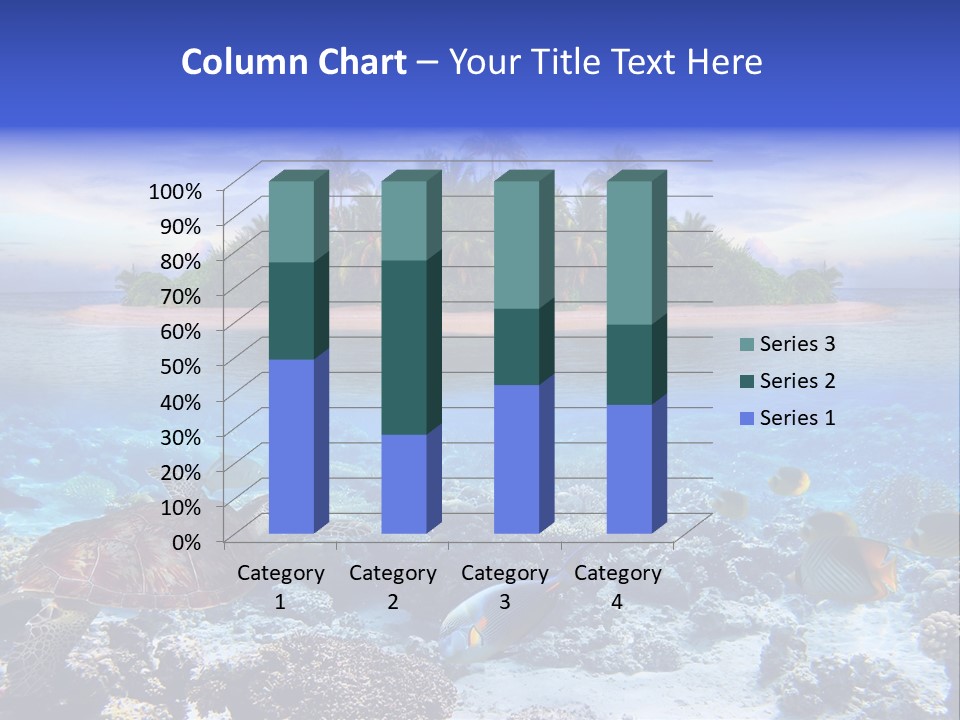 Travel Maldives Coastline PowerPoint Template
