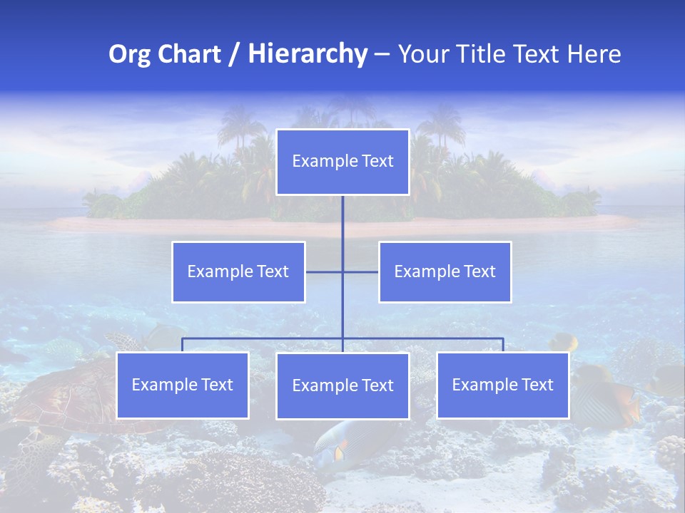 Travel Maldives Coastline PowerPoint Template