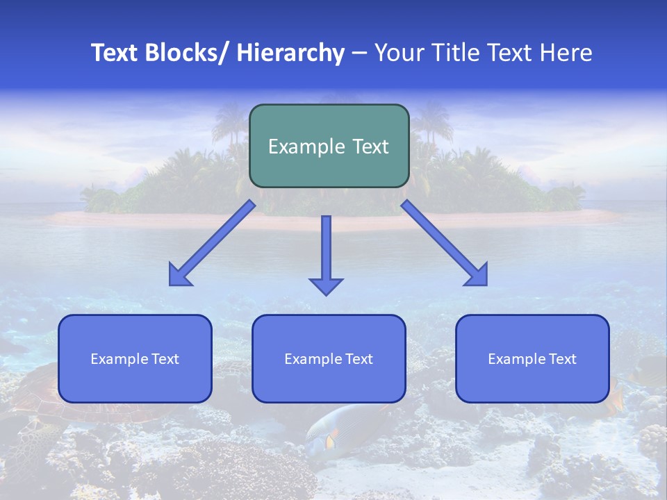 Travel Maldives Coastline PowerPoint Template