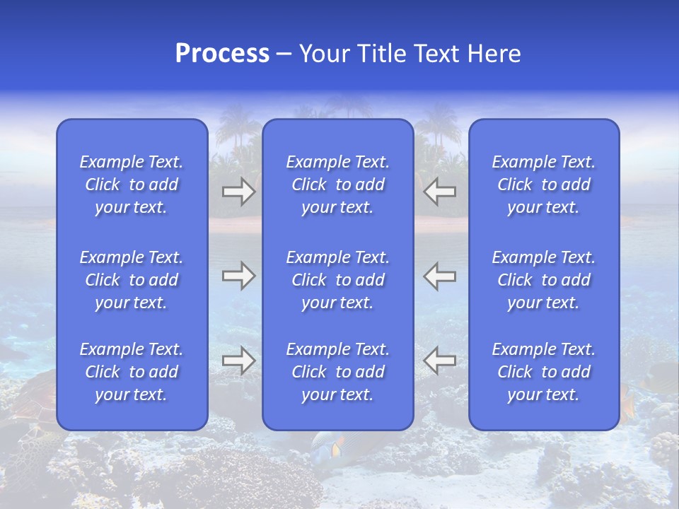 Travel Maldives Coastline PowerPoint Template
