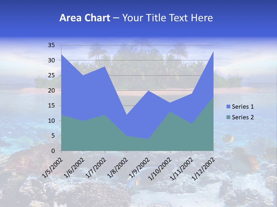 Travel Maldives Coastline PowerPoint Template