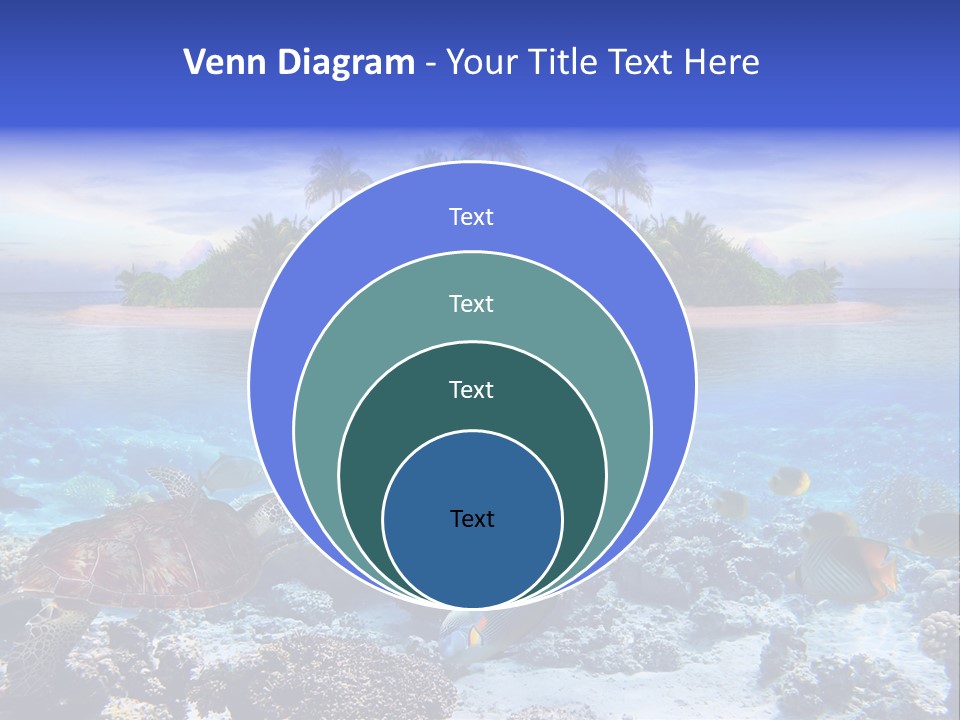 Travel Maldives Coastline PowerPoint Template