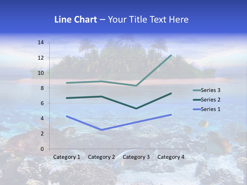 Travel Maldives Coastline PowerPoint Template