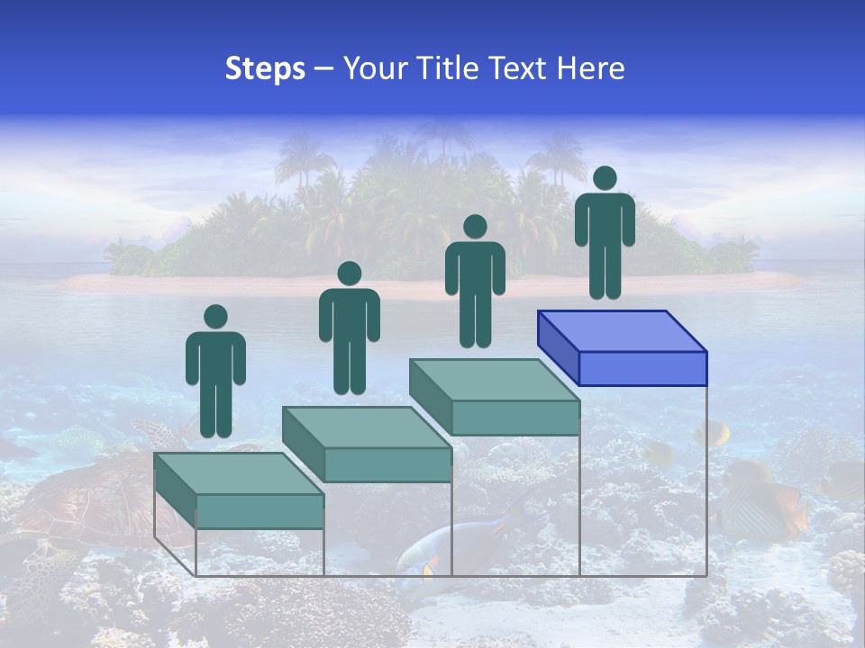 Travel Maldives Coastline PowerPoint Template