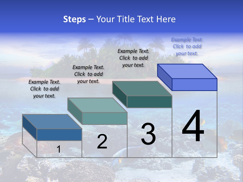 Travel Maldives Coastline PowerPoint Template