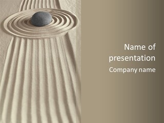Energy Sand Pattern PowerPoint Template