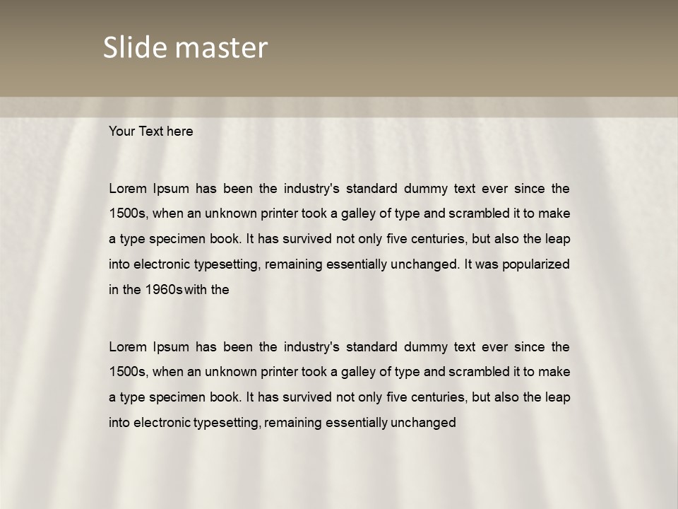 Energy Sand Pattern PowerPoint Template