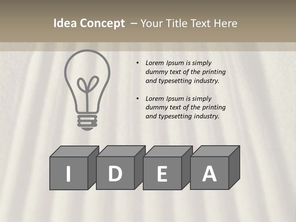 Energy Sand Pattern PowerPoint Template