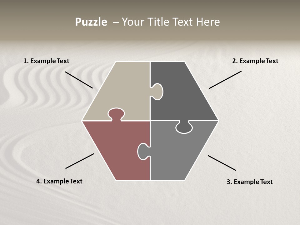 Serene Spiritual Sandstone PowerPoint Template