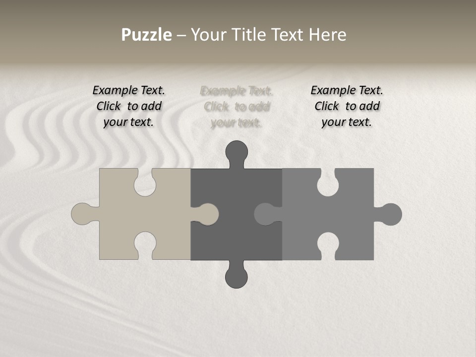 Serene Spiritual Sandstone PowerPoint Template