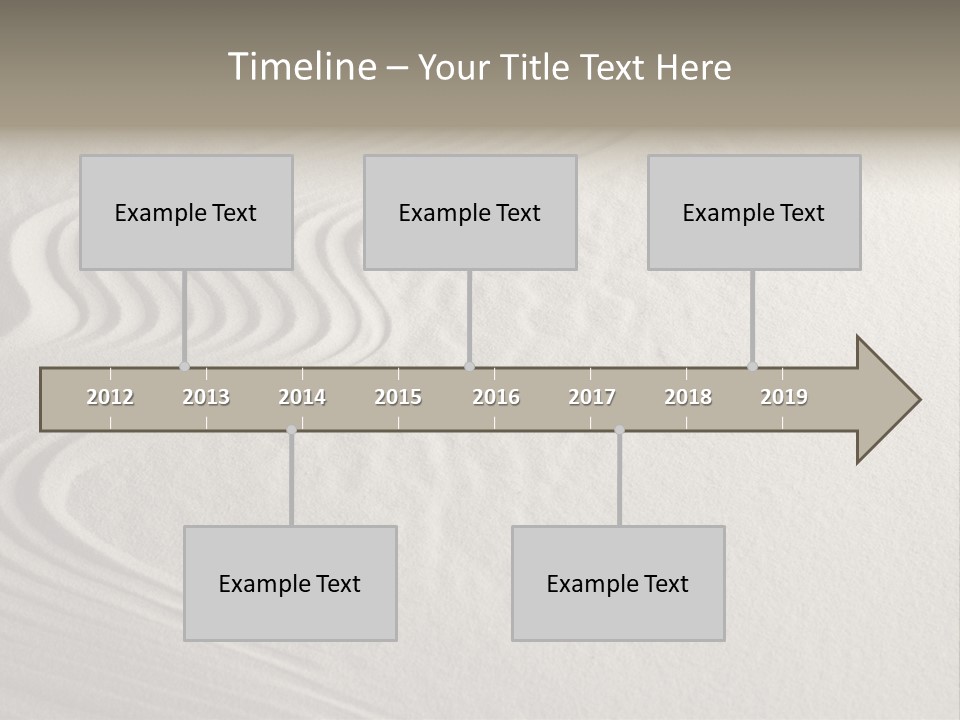 Serene Spiritual Sandstone PowerPoint Template