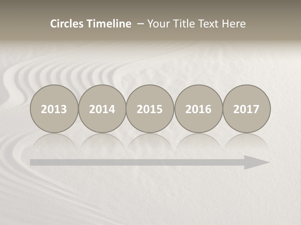 Serene Spiritual Sandstone PowerPoint Template