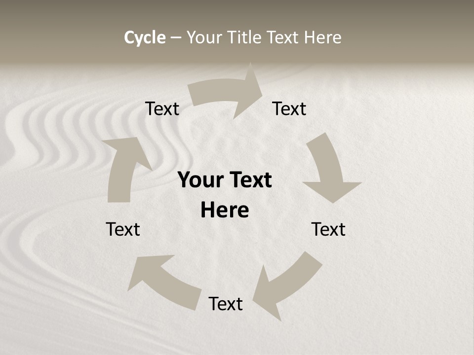 Serene Spiritual Sandstone PowerPoint Template