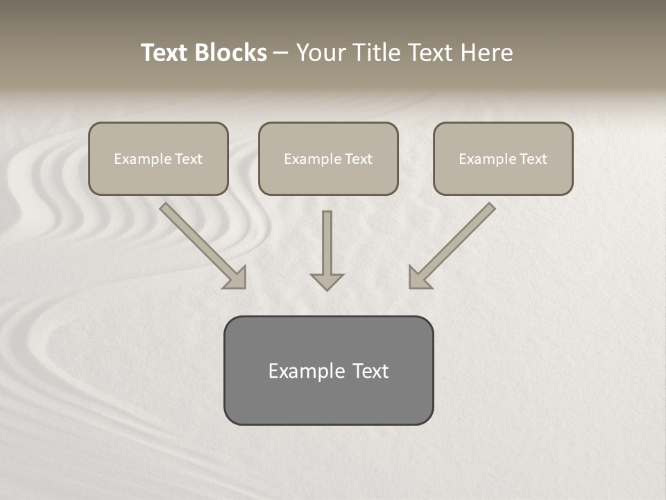 Serene Spiritual Sandstone PowerPoint Template
