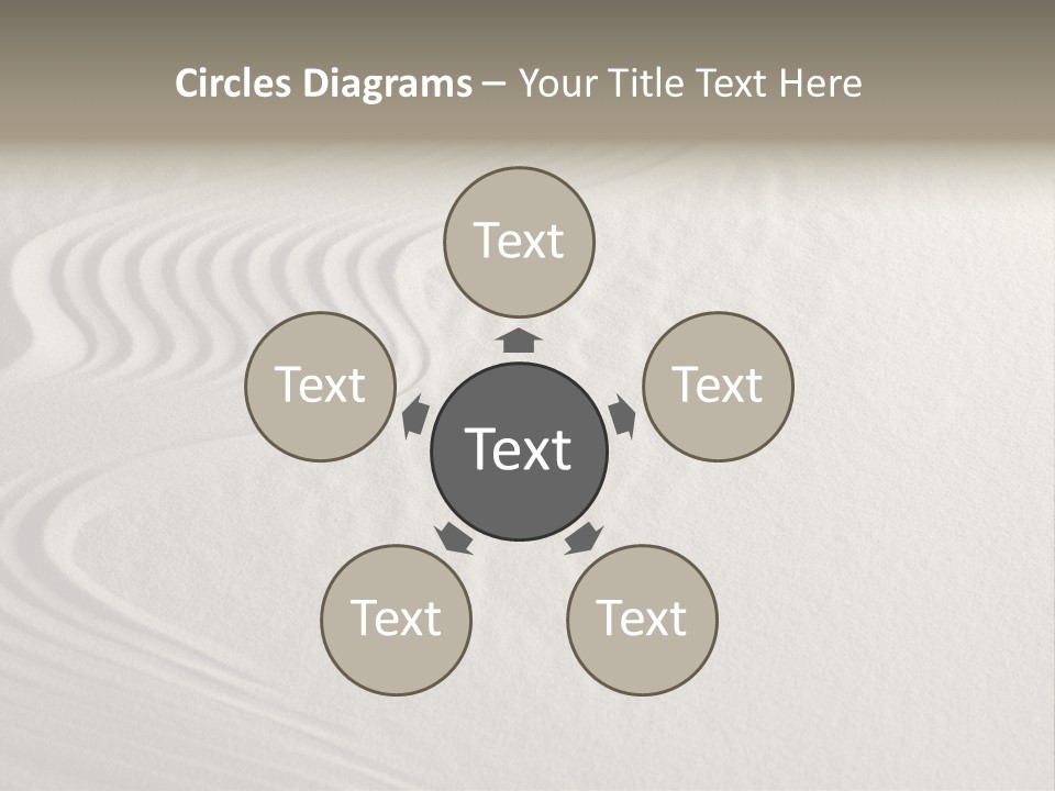 Serene Spiritual Sandstone PowerPoint Template