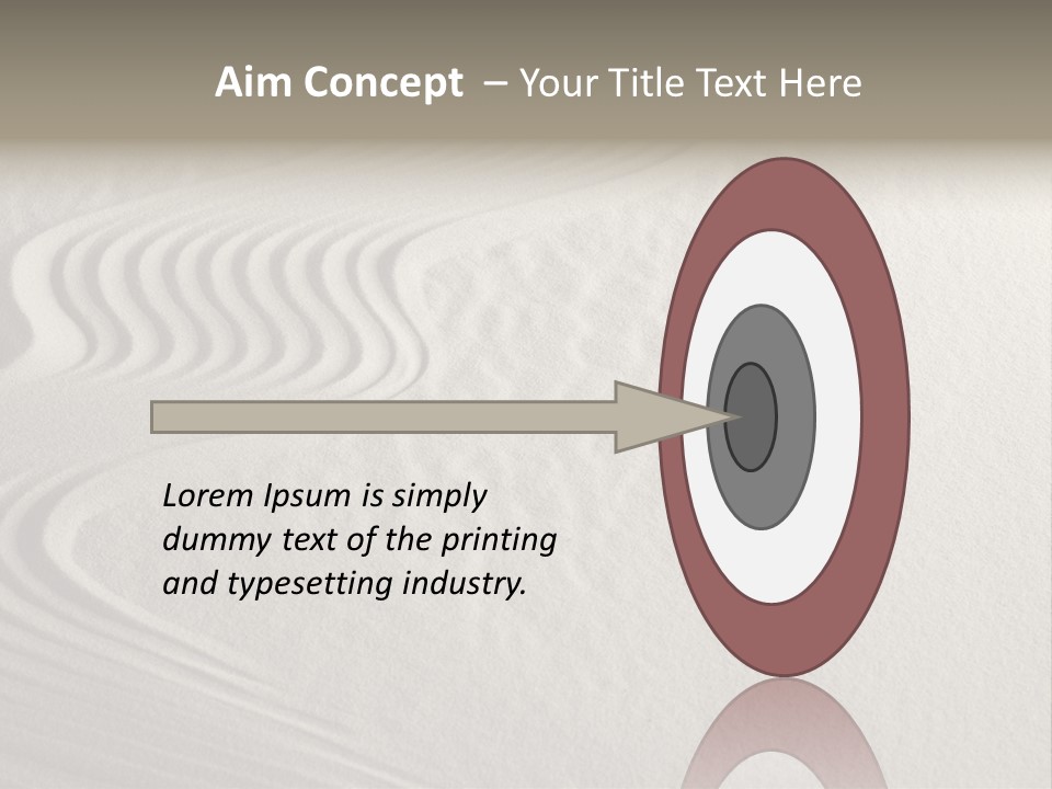 Serene Spiritual Sandstone PowerPoint Template