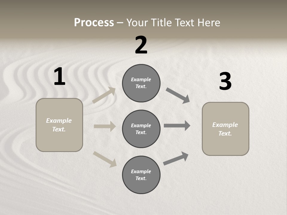 Serene Spiritual Sandstone PowerPoint Template