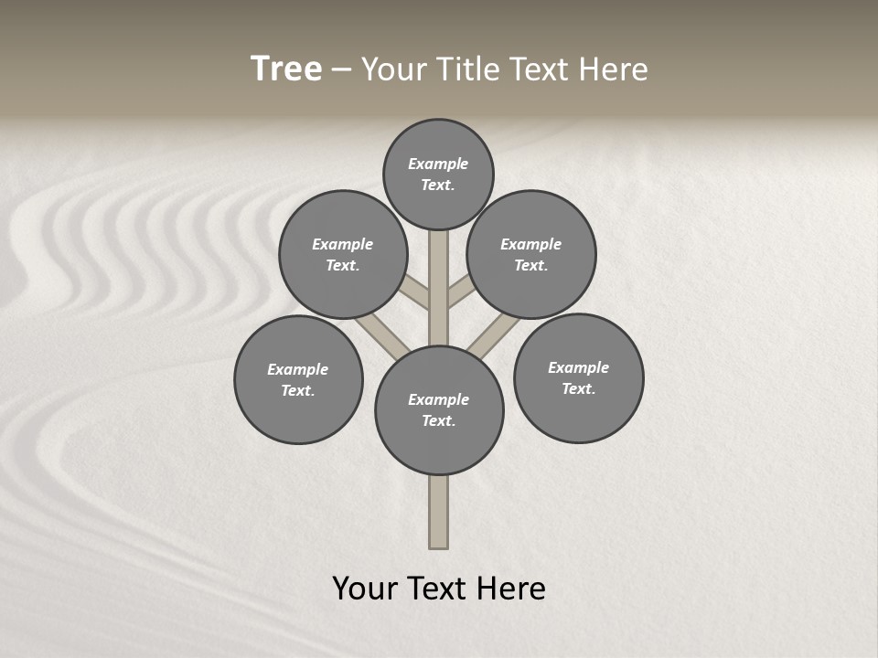 Serene Spiritual Sandstone PowerPoint Template