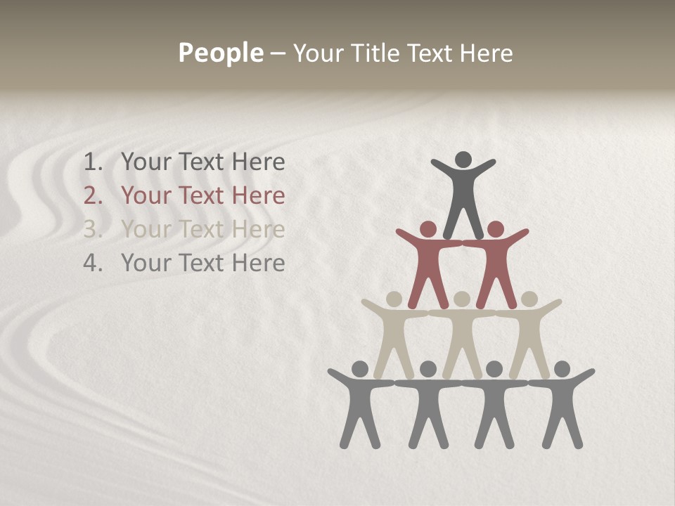 Serene Spiritual Sandstone PowerPoint Template