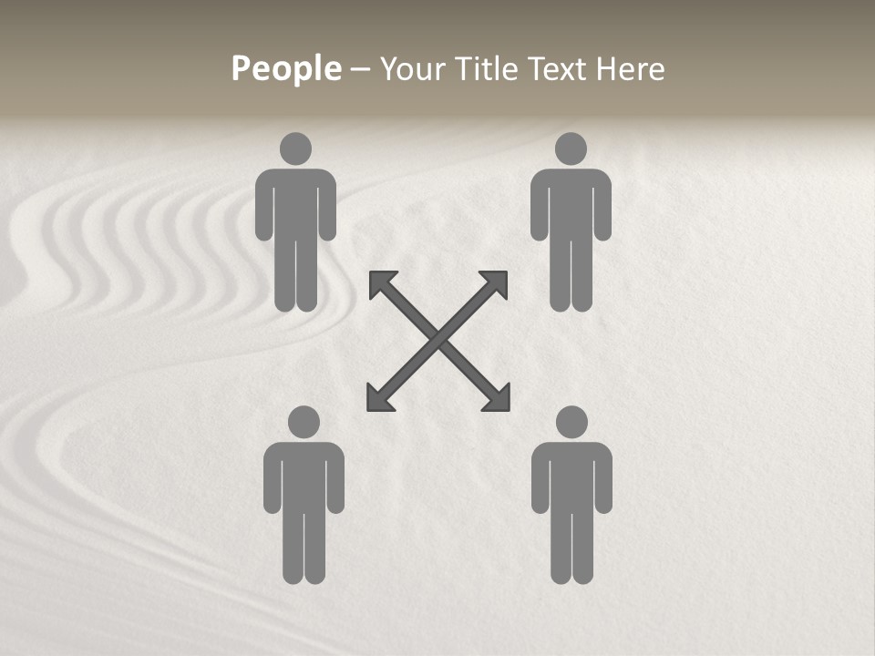 Serene Spiritual Sandstone PowerPoint Template