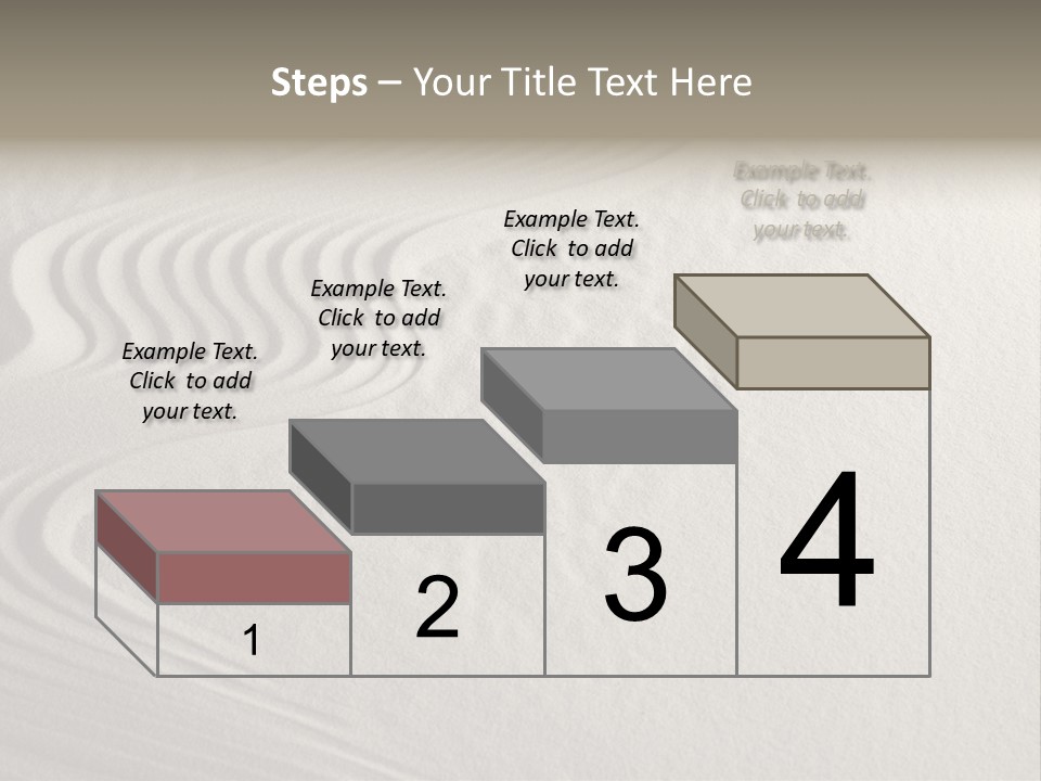 Serene Spiritual Sandstone PowerPoint Template